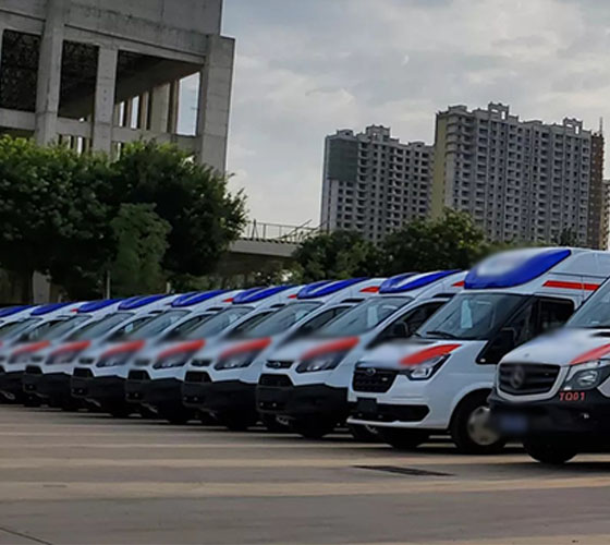 维西服务车队展示