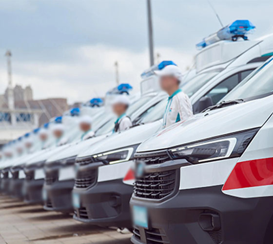 维西服务车队展示